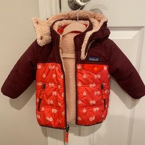 Patagonia reversible jacket Size 6-12 months